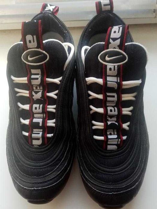 Оригінал. 27,5 см. кросівки nike air max 97 premium black