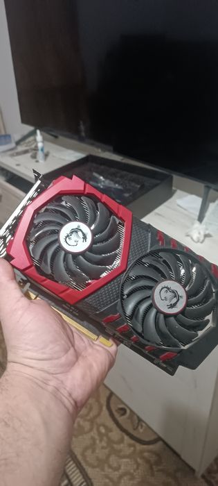 1050 ti Gaming X в хорошем состоянии