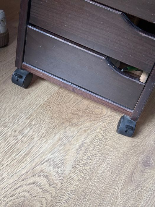 Mini komoda szafka na półkach