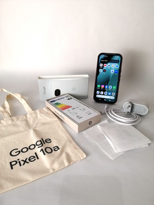 Google Pixel 10A (Março 2026) + Pack de protecção e carregamento | Como Novo