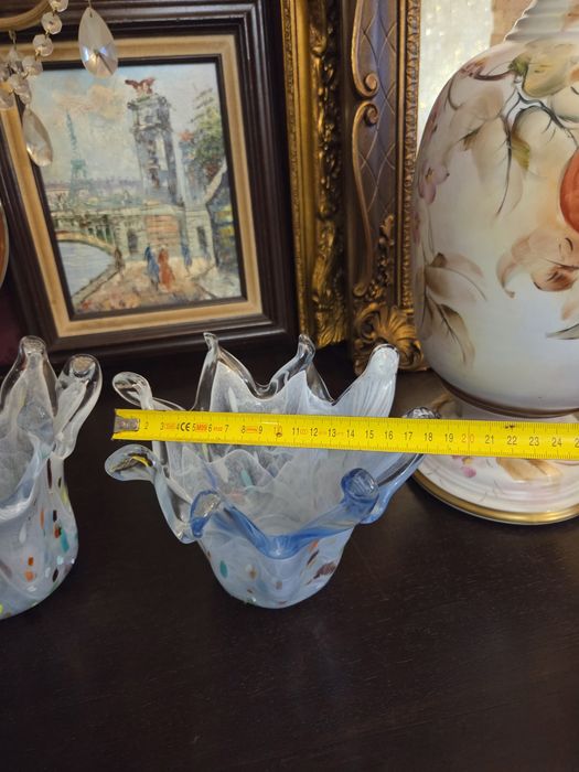 Jarras em vidro murano