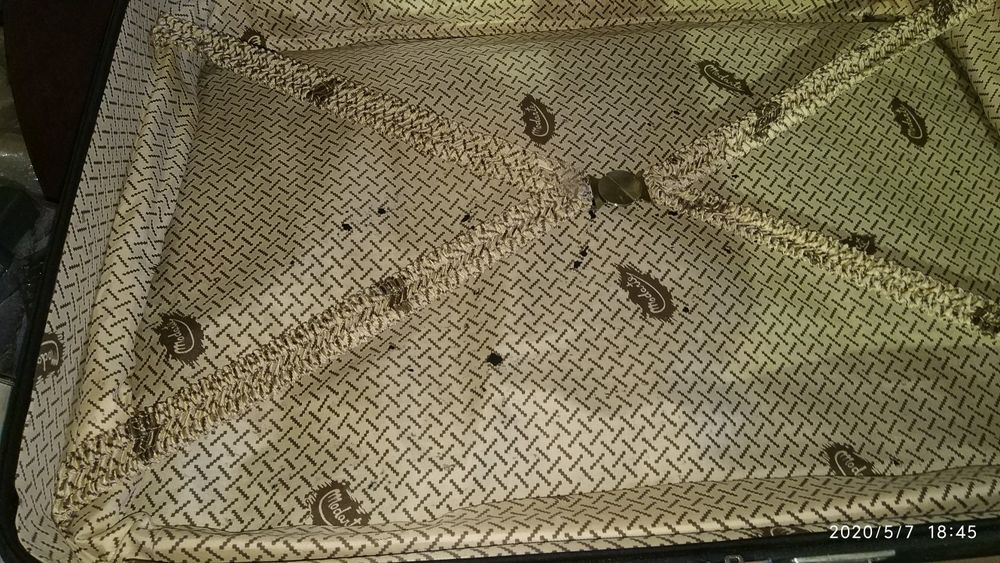 Mala de viagem  em pele