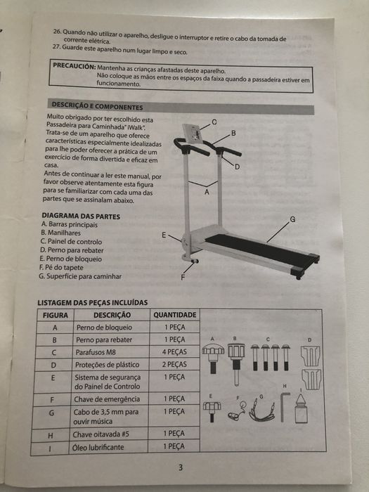 Passadeira Eletrica Iwalk
