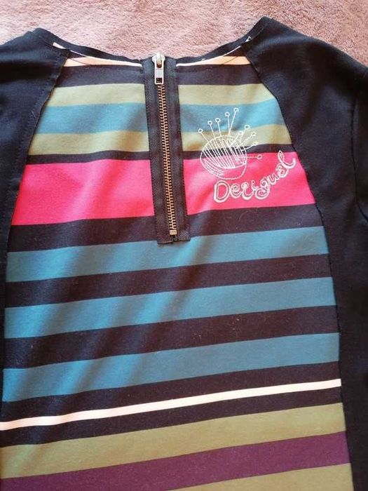 Oryginalna elegancka sukienka Desigual rozmiar M