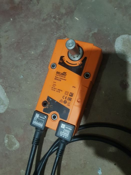 Електропривод пожарної безпеки