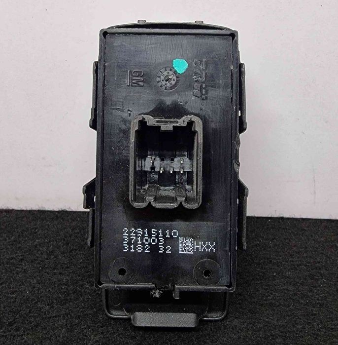 Comando / Botão / Interruptor Vidros Trás Direito 22915110 - OPEL INSIGNIA A três volumes