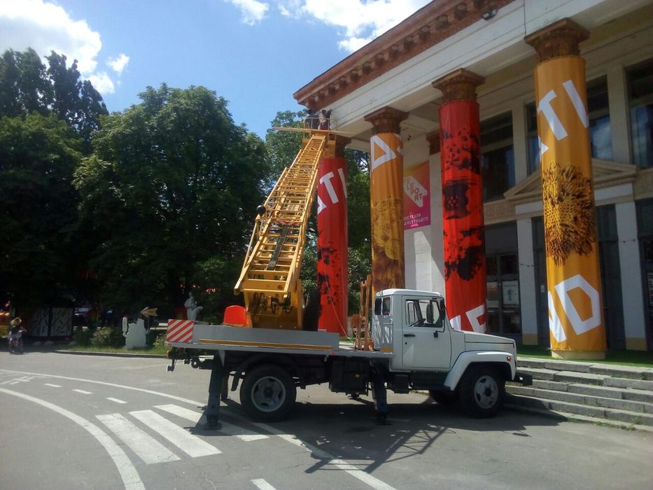 Аренда автовышки АП 17м