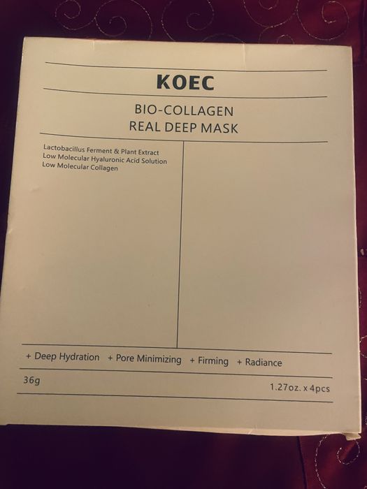 KOEC maseczka na twarz ujędrająca