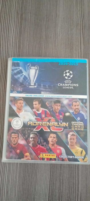 Mega kolekcja kart Panini Adrenalyn XL Liga Mistrzów 2014/2015