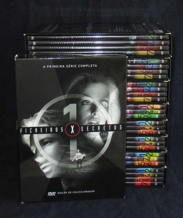 DVD X-FILES Ficheiros Secretos 9 Temporadas Edição de Coleccionador