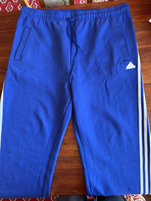 Spodnie dresowe szeroka nogawka