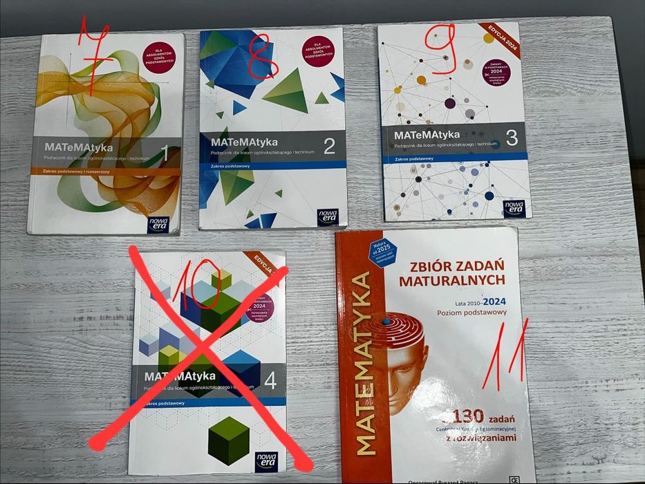 Używane podręczniki do szkoły ponadpodstawowej