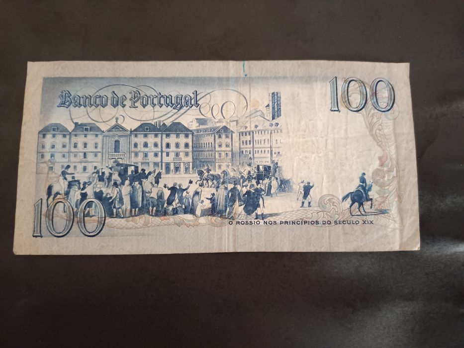 100$00 de Bocage chapa 8 de  4/06/1985