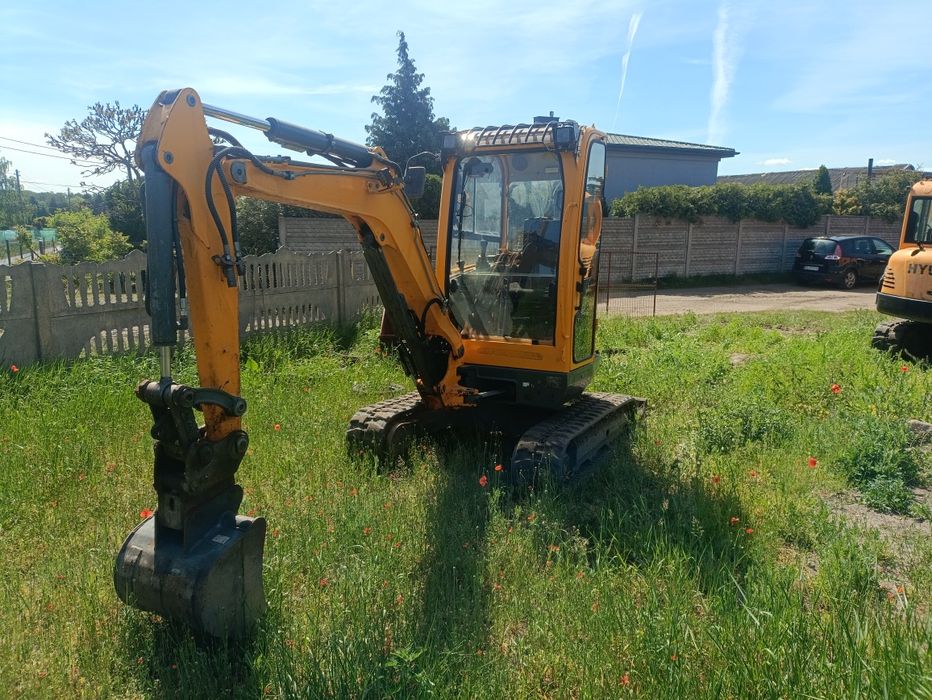 Wacker Neuson 28 minikoparka zamiana zamienię JCB 3027