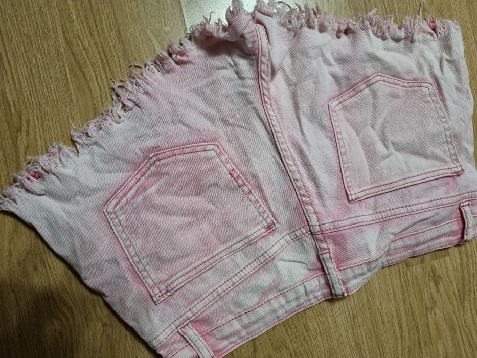 Szorty spodenki jeansowe xl