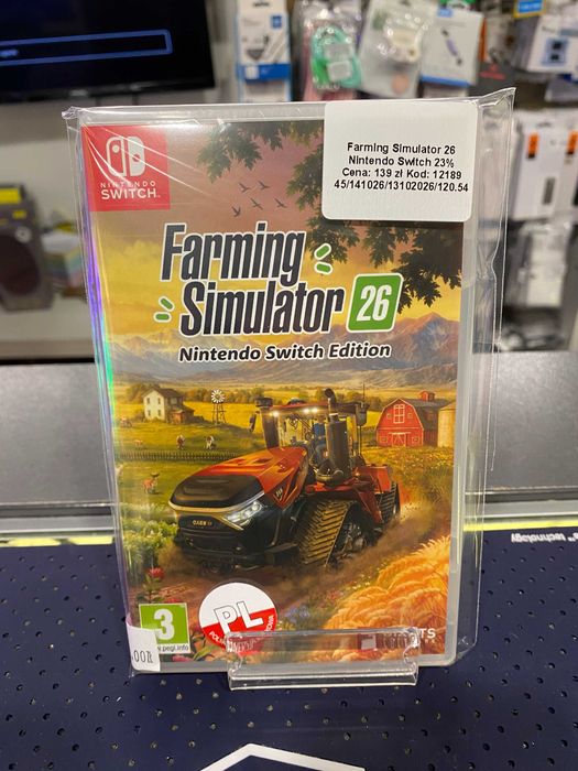 Farming Simulator 26 Nintendo Switch Nowa Sklep Ostróda