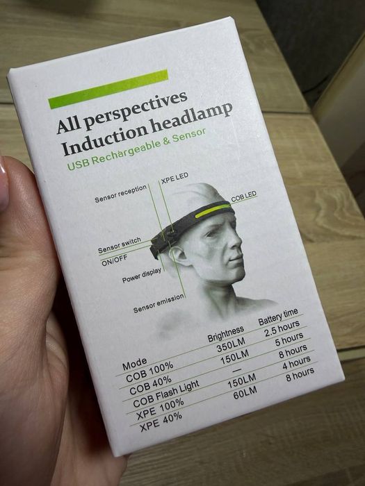 Ліхтарик налобний