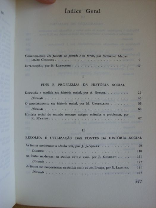 A História Social Problemas, fontes e métodos