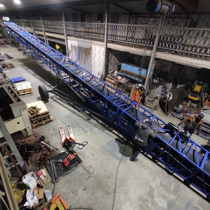 Ленточный транспортер, стрічковий конвеєр, 14 м