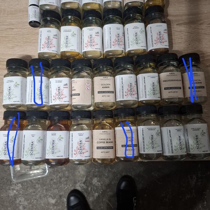Wyprzedaż Olejki zapachowe 100ml do świec mydla OKAZJA
