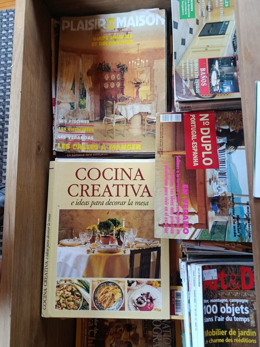 Revistas de casa de decoração muito bom estado  para venda em molhos revistas decoração  revistas decoração