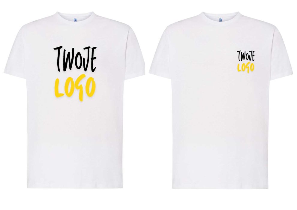 Koszulka z Twoim własnym nadrukiem logo