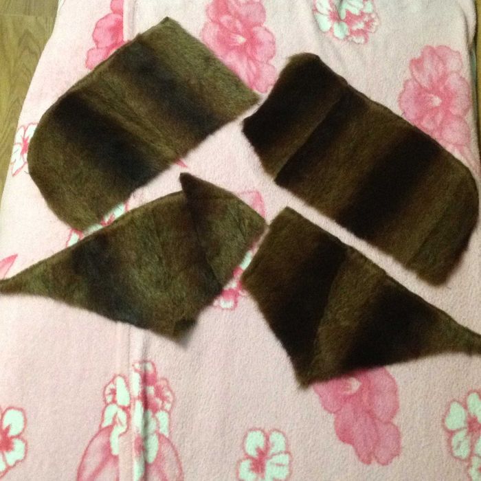 Натуральный мех мурмеля (сурок, под норку)