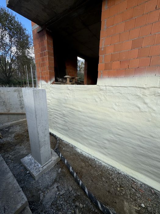 Утеплення пінополіуританом, ППУ, утеплення піною