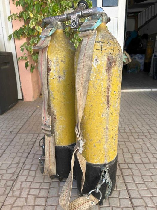 Garrafa Dupla de Mergulho Profissional