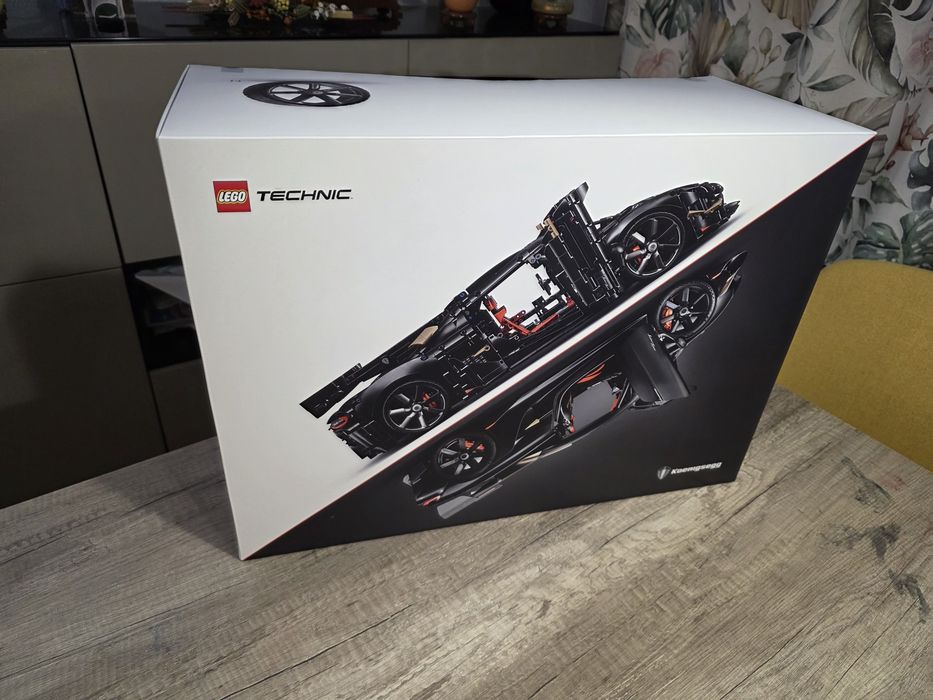 Novo Lego Technic 42232 Koenigsegg Sadair's Spear Megacar