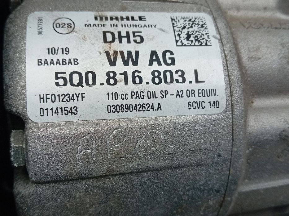 Compressor AC SEAT Leon (5F1)