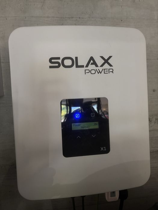 Solax X1, 3.6 mono stting