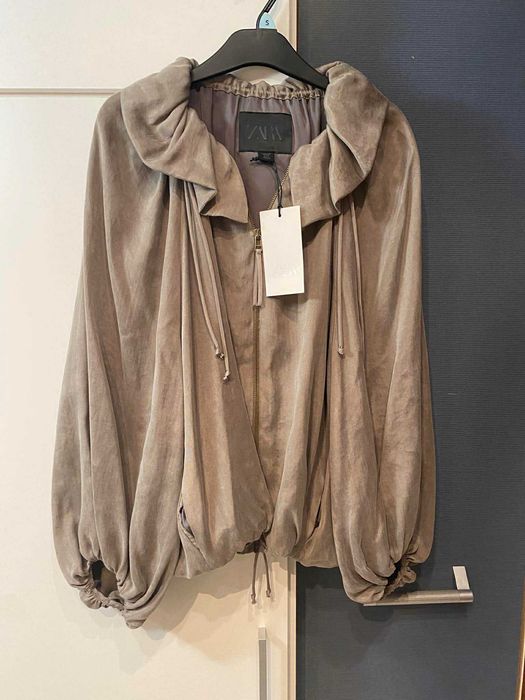 ZARA nowa szara bomberka r. M