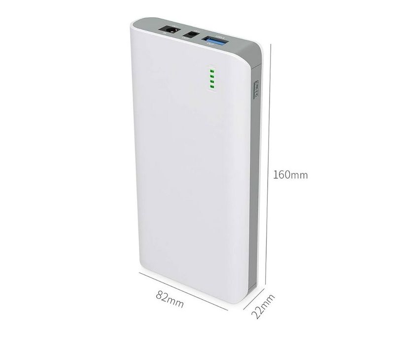 Powerbank 17500mAh z końcówkami do laptopa