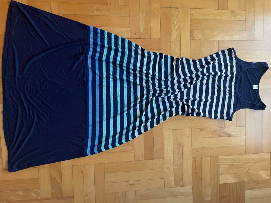 Sukienka w paski na lato Old Navy letnia długa rozm. M ramiączka