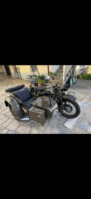 Dnepr sidecar kmz 750 cc de 1962