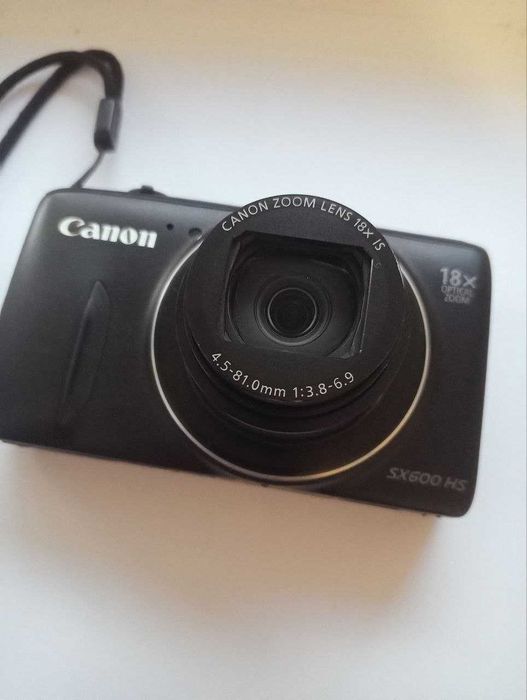 Canon SX600 HS WiFi NFC, 18x zoom, PC2071
