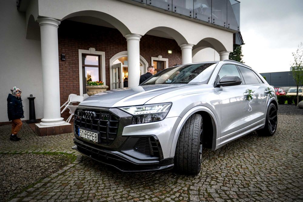 Samochód do ślubu WYNAJEM/AUDI SQ8/435KM/sport w eleganckim wydaniu