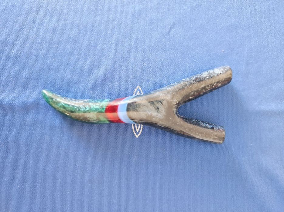 Rapés / Kuripe em resina cristal