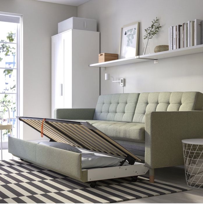 IKEA LANDSKRONA sofa 3 osobowa ROZKŁADANA, na gwarancji, nowa 3499 pln