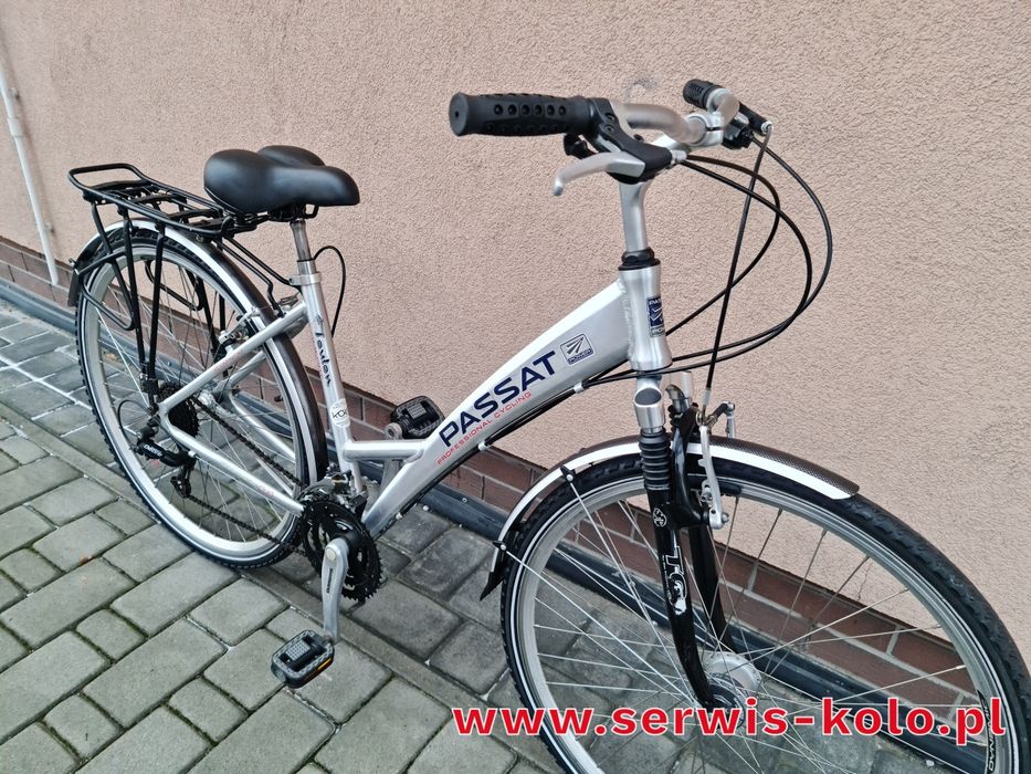 Rower damski damka PASSAT koła 28 SHIMANO DEORE aluminium okazja