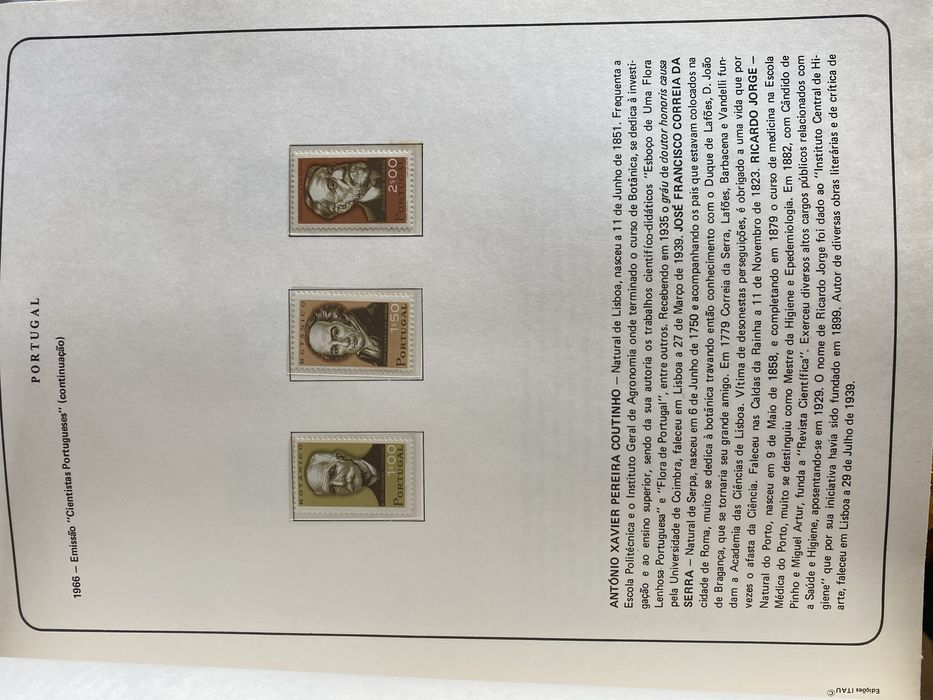 Coleccao de Selos (2 volumes) com selos antigos