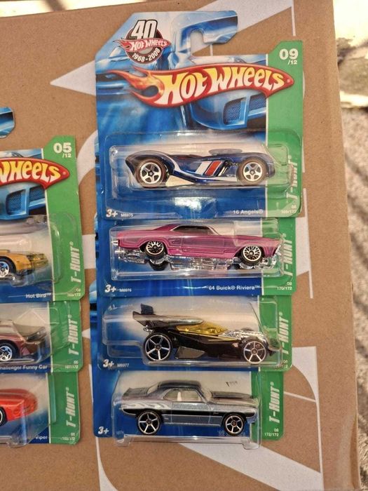 Hot Wheels Super T-Hunt / Treasure Hunt / Expositor de cartelas