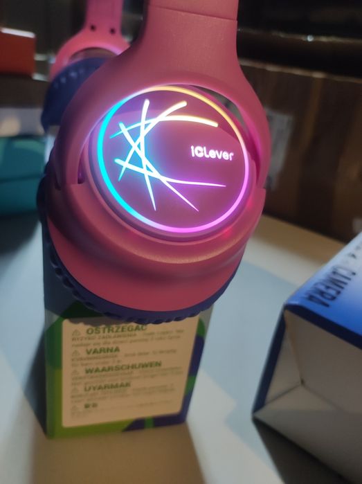 Headphone bluetooth com iluminação