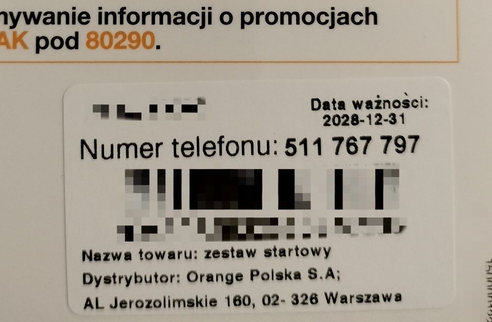 Złoty numer telefonu