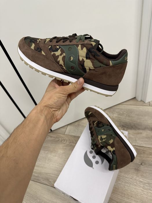 Кроссовки Saucony Jazz Camo Military