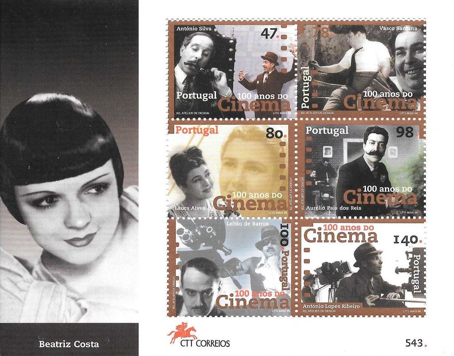 Bloco 174_Portugal_1996_100 Anos do Cinema em Portugal