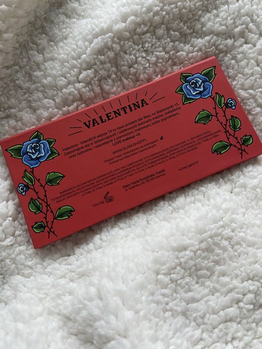 Paleta cieni do powiek Glam Shop - Valentina