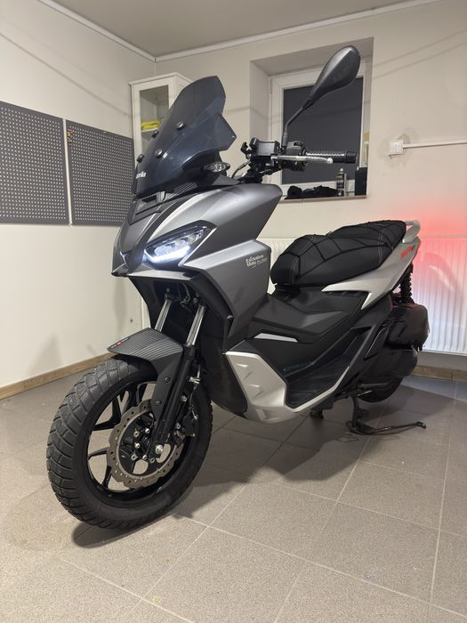 Aprilia SR GT. 2022 rok z konca roku.