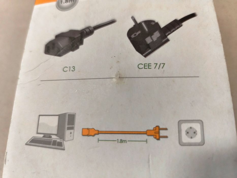 Universal Power Cord - C13 (New - Sealed)64739211079811123